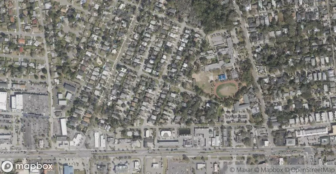 Aerial view of 720 SHERRY Drive, Atlantic Beach