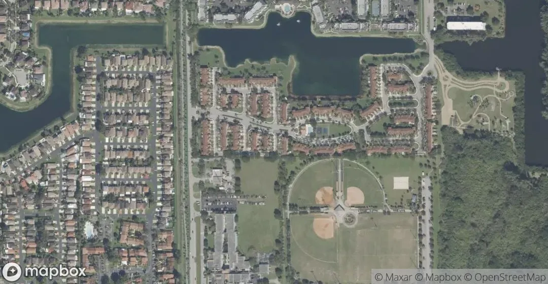 Aerial view of 21459 SW 86th Pl, Cutler Bay