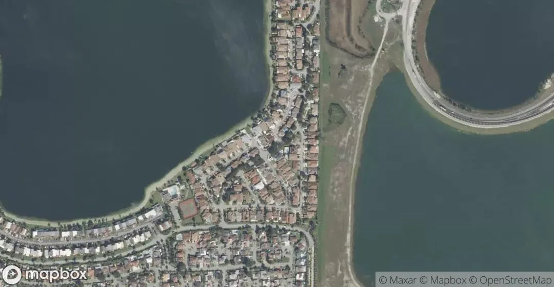 Aerial view of 12304 NW 8th Ter, Miami