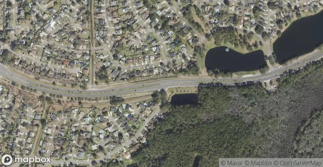 Aerial view of Spencers Trace