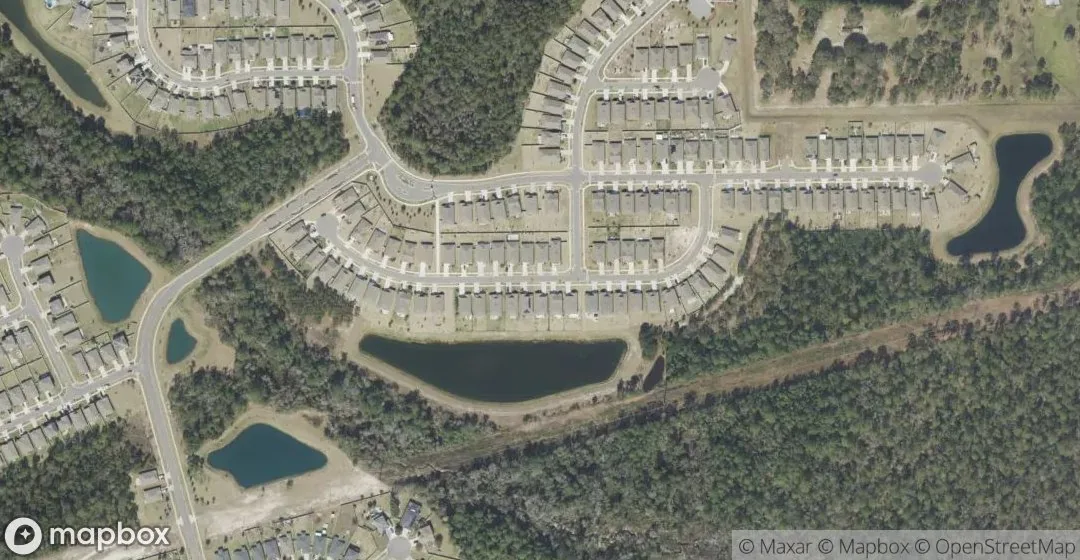 Aerial view of Spring Creek