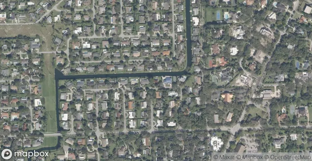 Aerial view of 8261 SW 142nd St, Palmetto Bay