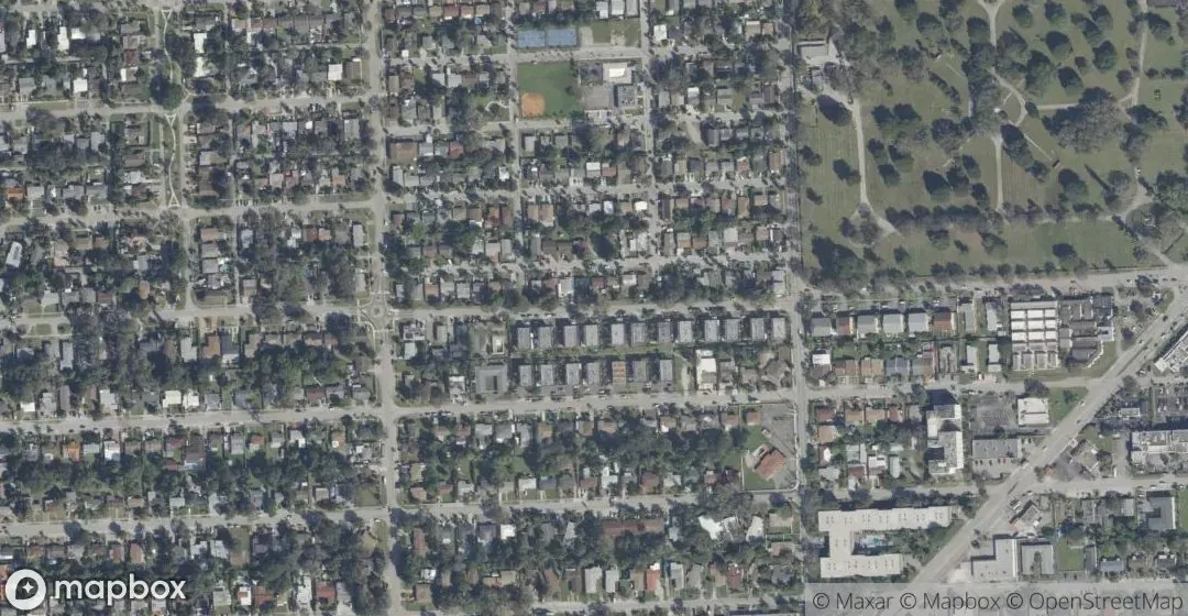 Aerial view of 1450 NE 151st St 101, Miami