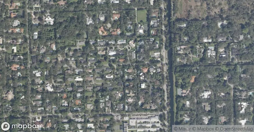 Aerial view of 5770 SW 100th St, Pinecrest