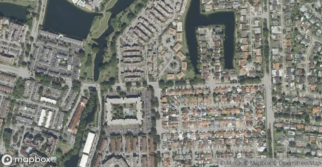 Aerial view of 14915 SW 80th St 205, Miami