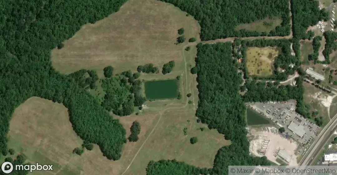 Aerial view of The Woods