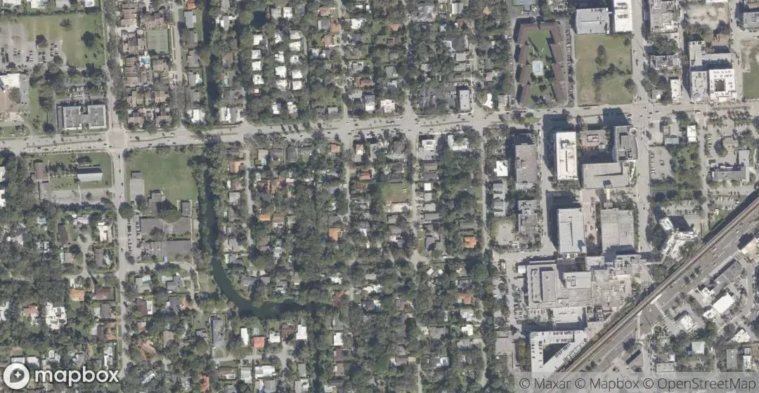 Aerial view of 4724 SW 72nd ST, Miami