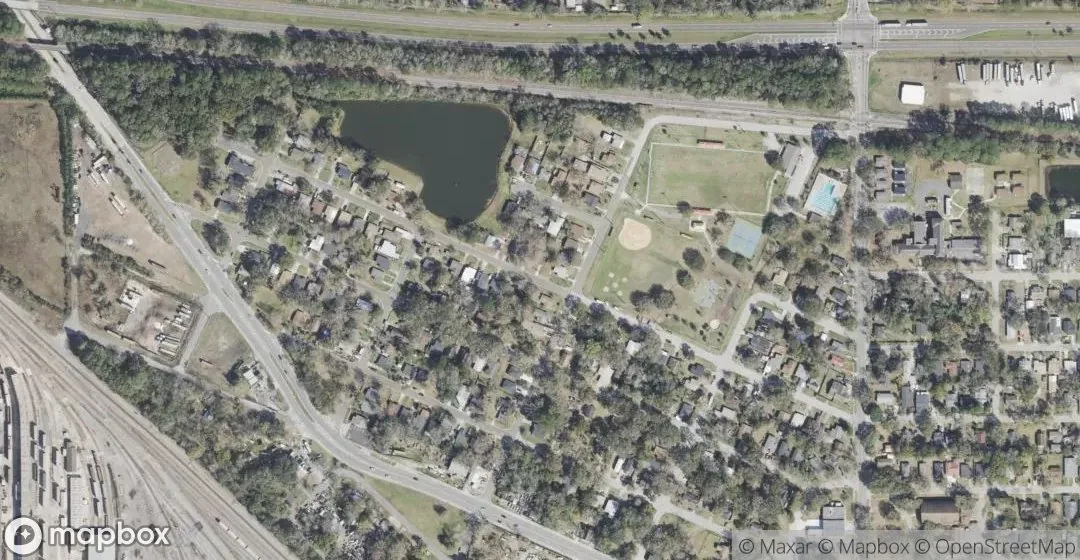 Aerial view of Vernon Acres