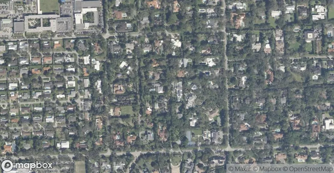 Aerial view of 8400 SW 52nd Ave, Miami