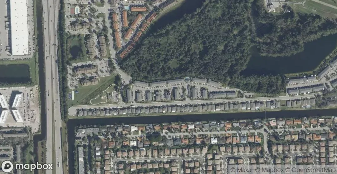 Aerial view of 1363 NW 208th Ter, Miami Gardens