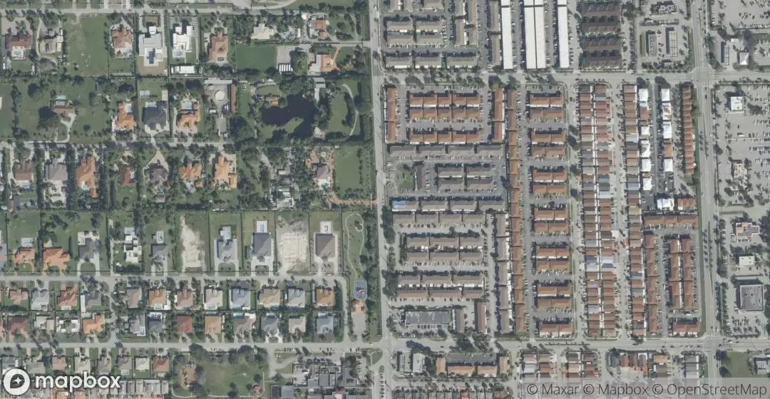 Aerial view of 7817 W 36th Ave 101, Hialeah