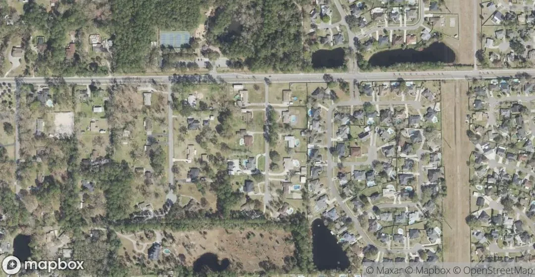 Aerial view of Whisper Cove