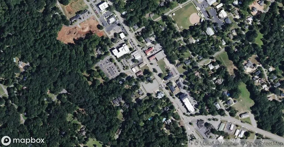 Aerial view of Willow Creek