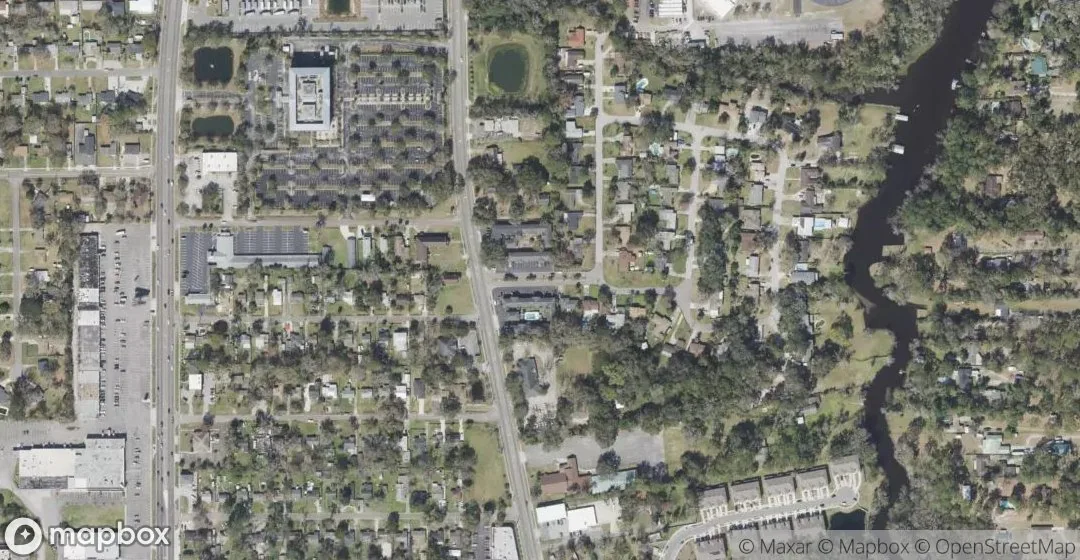 Aerial view of Windsor Forest