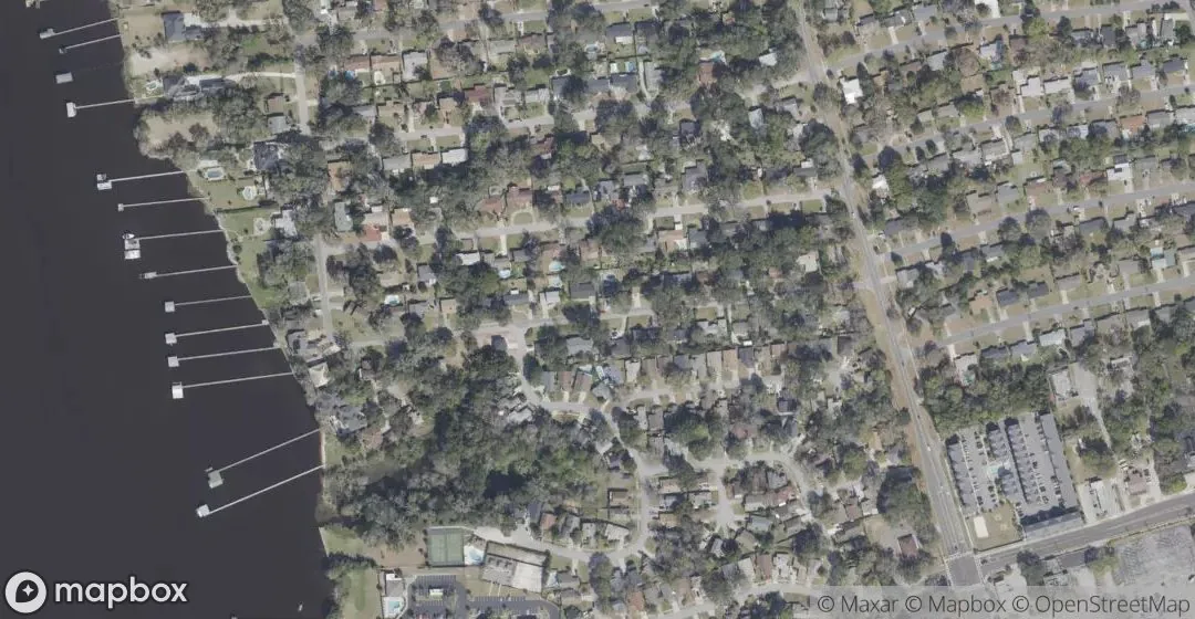 Aerial view of Windsor Oaks