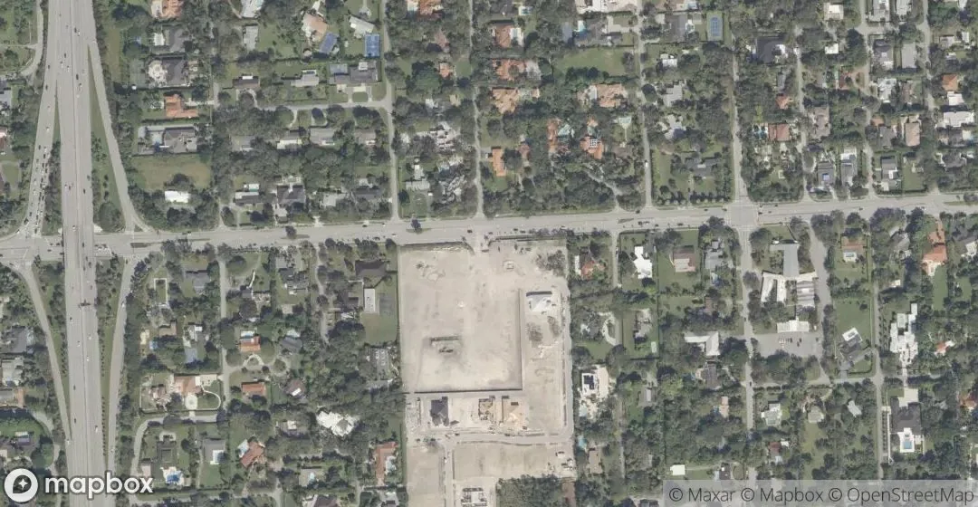 Aerial view of 7495 SW 73rd Ter, Miami