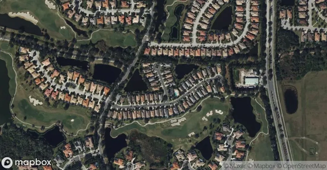 Aerial view of 8505 ANTHIRIUM LOOP, SARASOTA